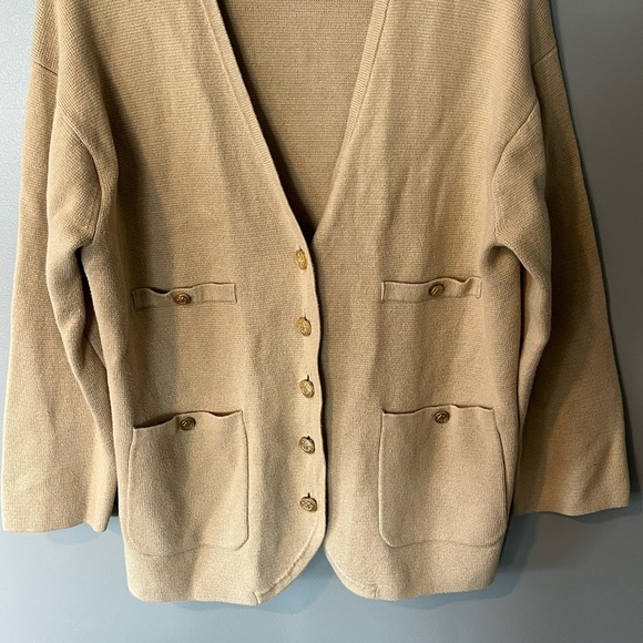 J. Crew Long V-Neck Sweater Blazer - Picture 6 of 12